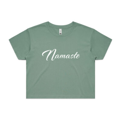 Namaste crop tee Thumbnail