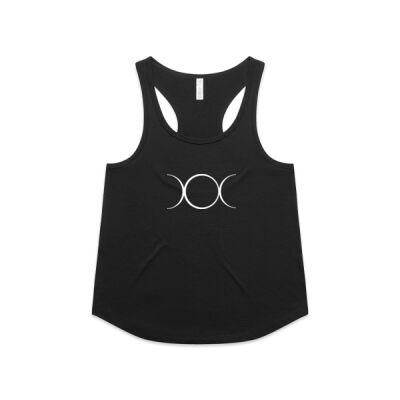 Triple Goddess Moon Racerback Thumbnail
