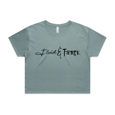Fluid & Fierce crop tee Thumbnail